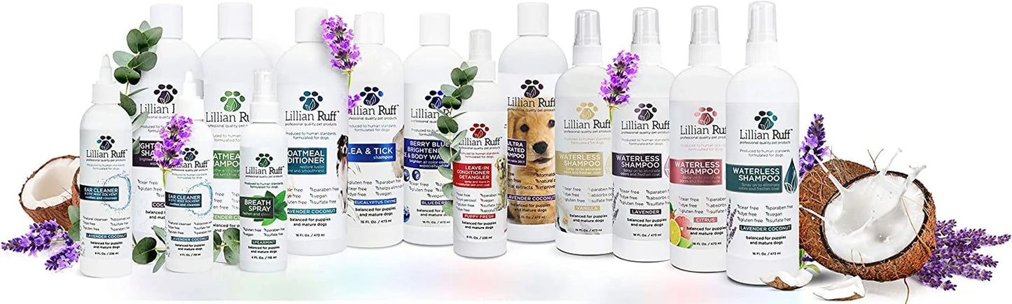 Calming Oatmeal Pet Conditioner for Dry Skin & Itch Relief with Aloe & Hydrating Essential Oils - Replenish Moisture & Deodorize - Soothing Conditioner for Normal/Sensitive Skin (Gallon)