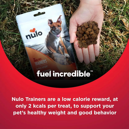 Trainers Duck Recipe Grain-Free Low-Calorie Healthy Dog & Puppy Training Treats, 4 Ounce Pouch